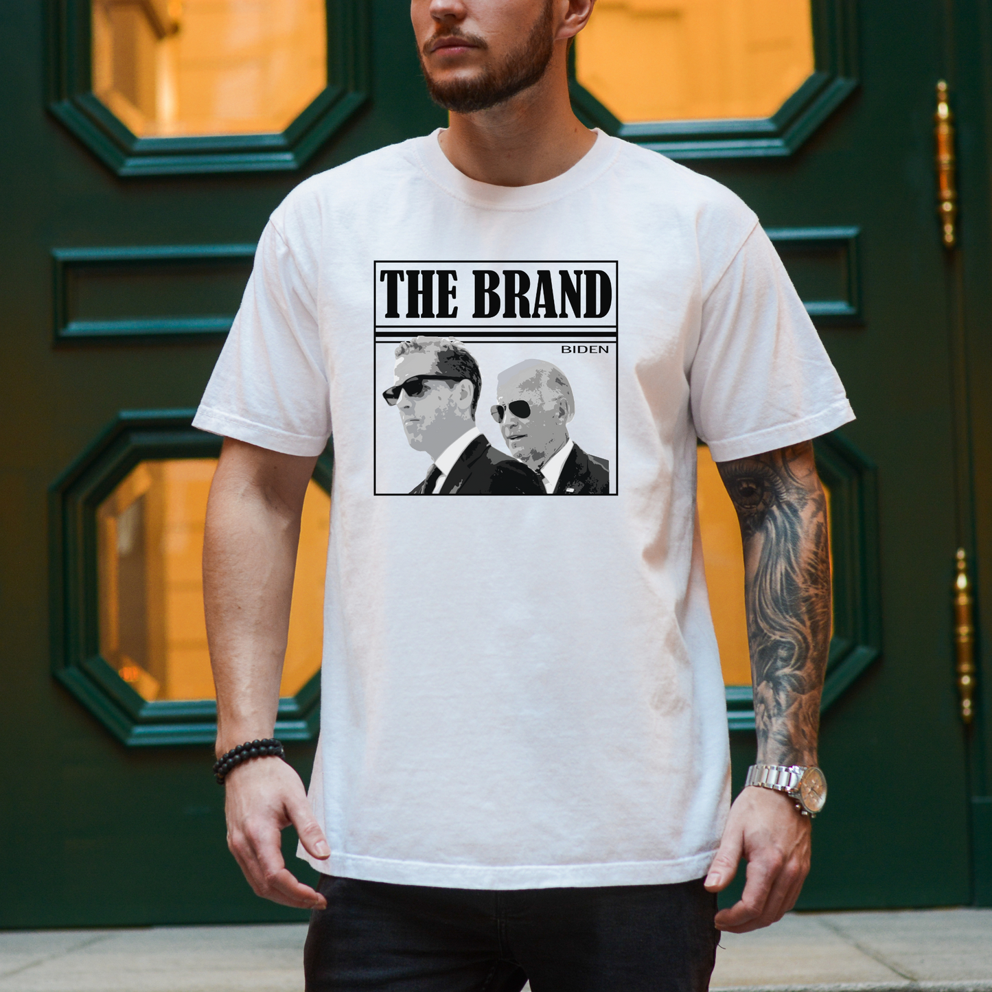 The Biden Brand - Unisex Garment-Dyed Heavyweight Tee