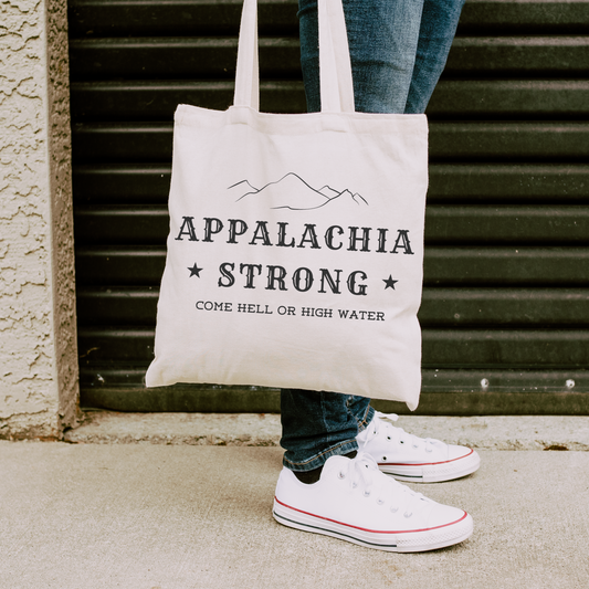 Appalachia Strong - Cotton Canvas Tote Bag