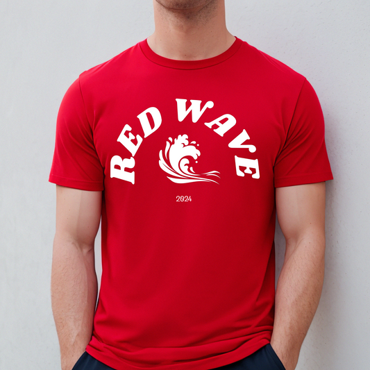 Red Wave 2024 - Unisex Jersey Tee