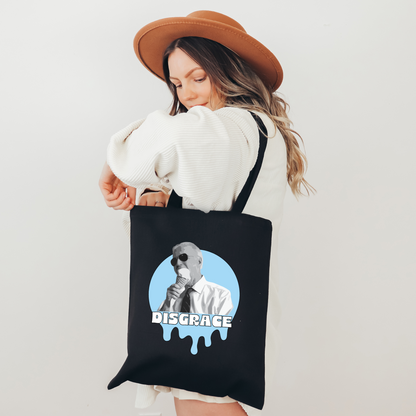 Biden Disgrace - Cotton Canvas Tote Bag
