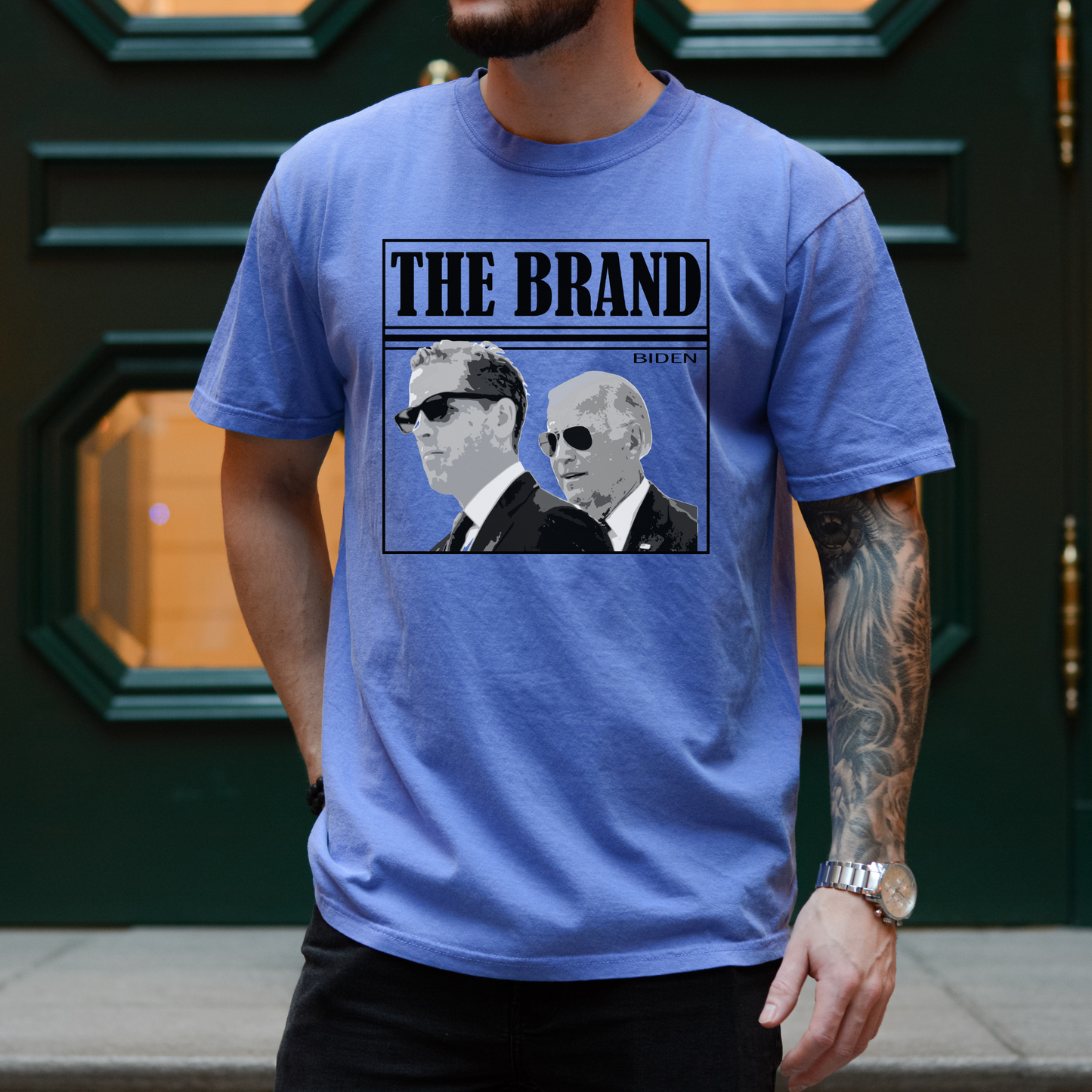 The Biden Brand - Unisex Garment-Dyed Heavyweight Tee