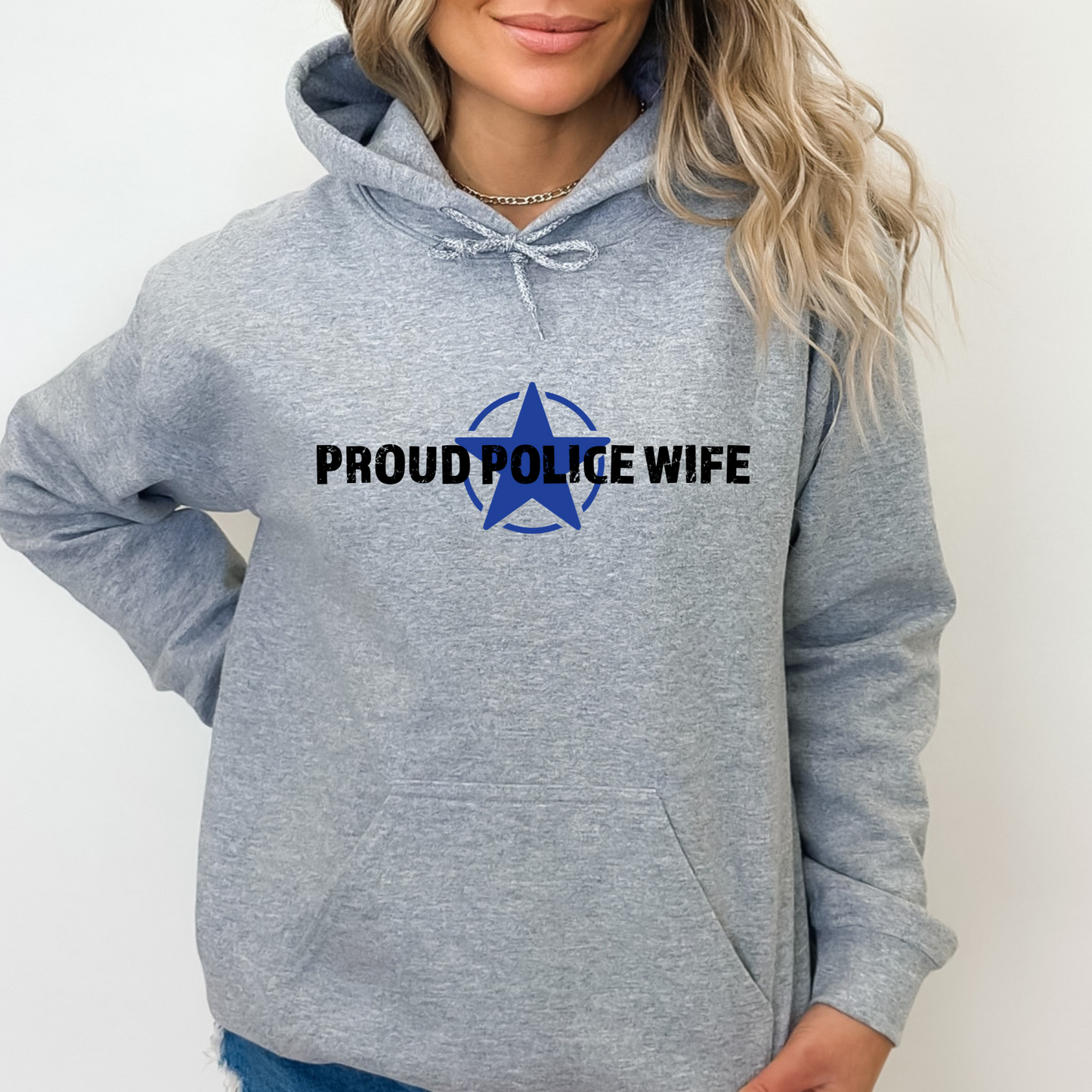 Proud Police Wife - Unisex Hoodie