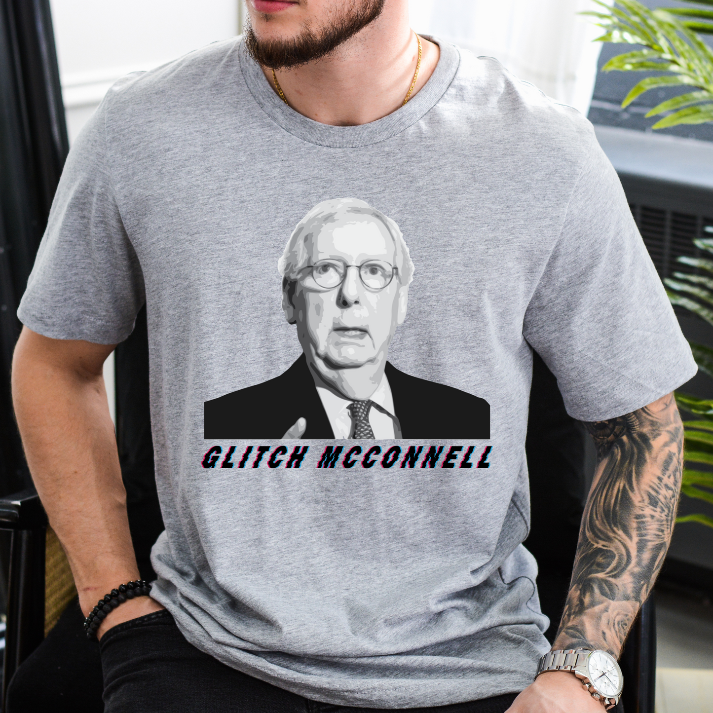 Glitch McConnell - Unisex Jersey T-Shirt