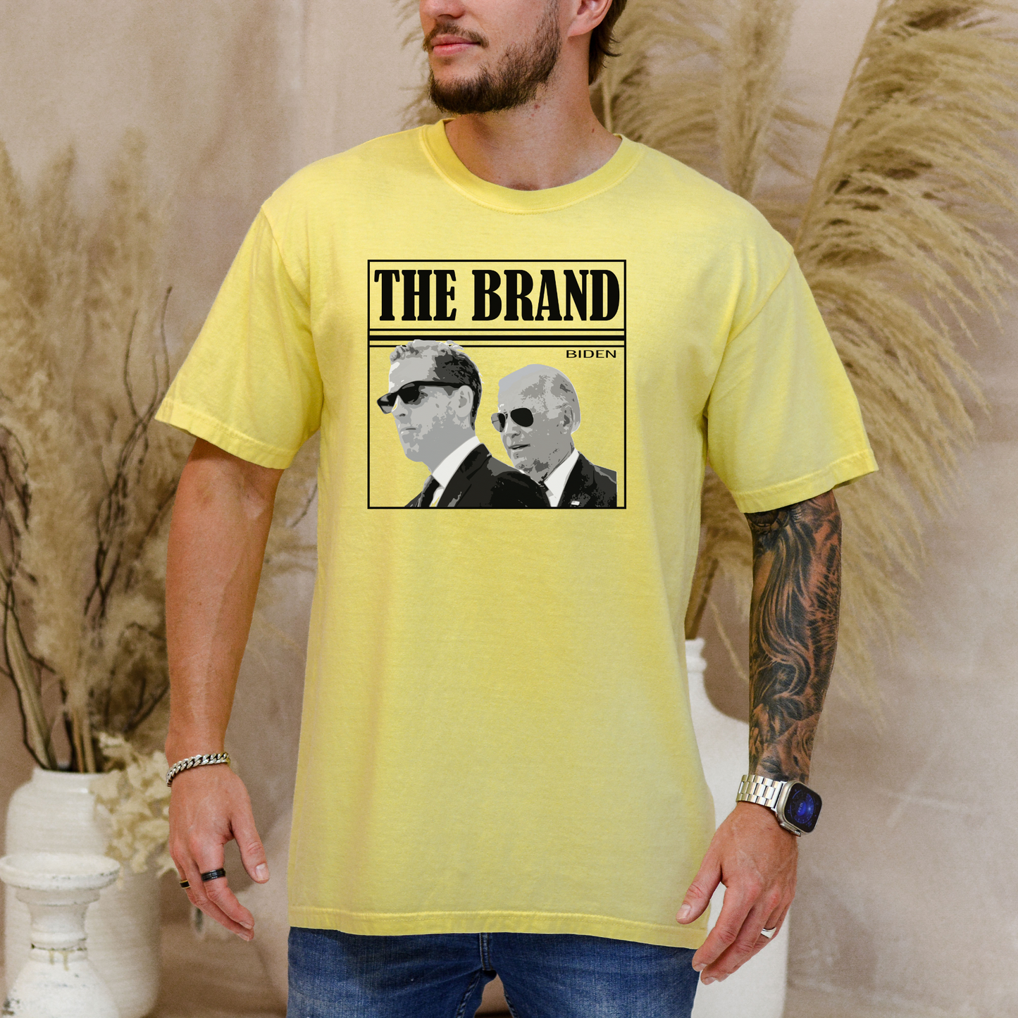 The Biden Brand - Unisex Garment-Dyed Heavyweight Tee