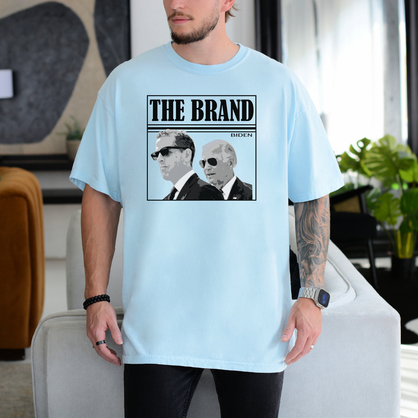 The Biden Brand - Unisex Garment-Dyed Heavyweight Tee