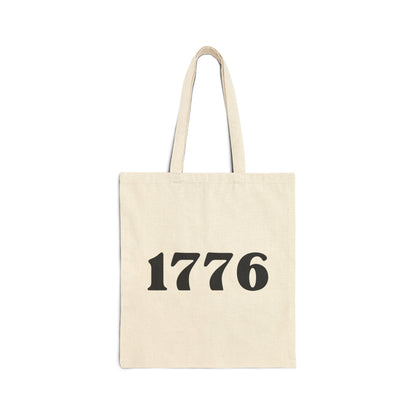 1776 - Cotton Canvas Tote Bag