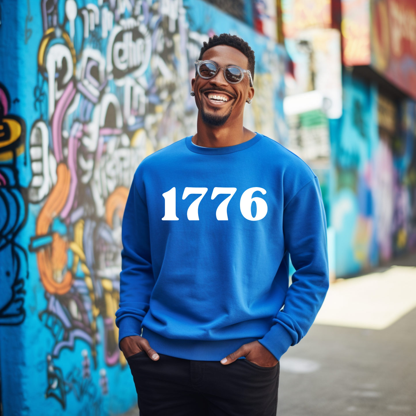 1776 - Unisex Crewneck Sweatshirt