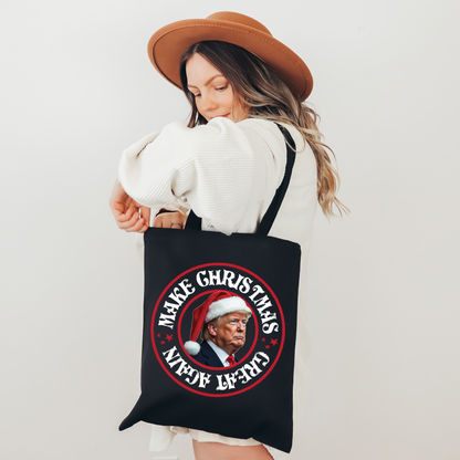 Make Christmas Great Again - Cotton Canvas Tote Bag