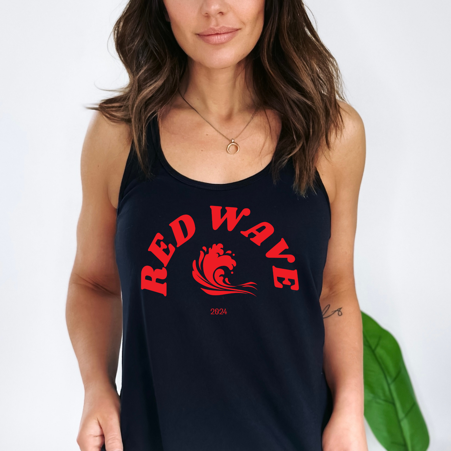 Red Wave 2024 - Women's Racerback Tank