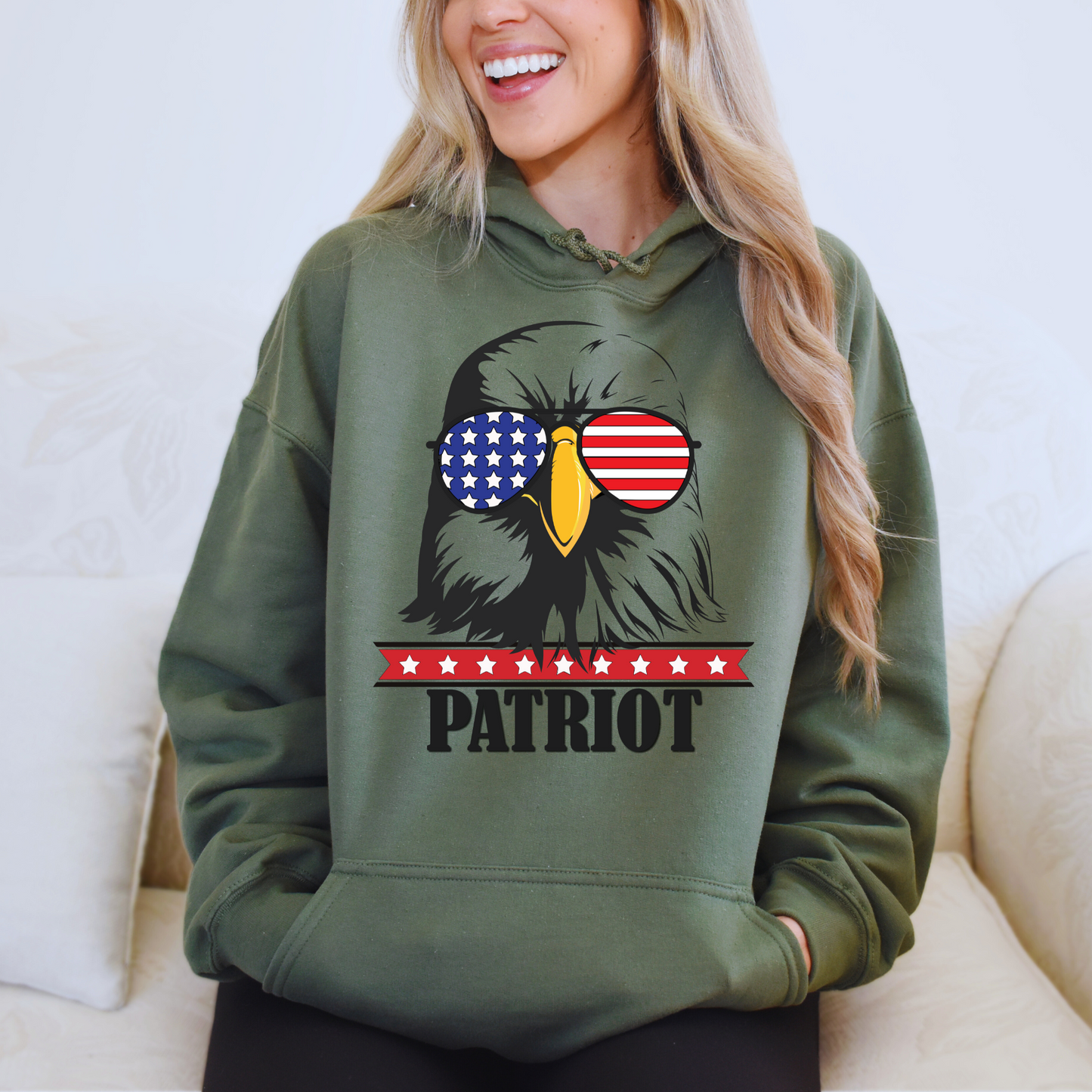 Patriot Eagle - Unisex Hoodie