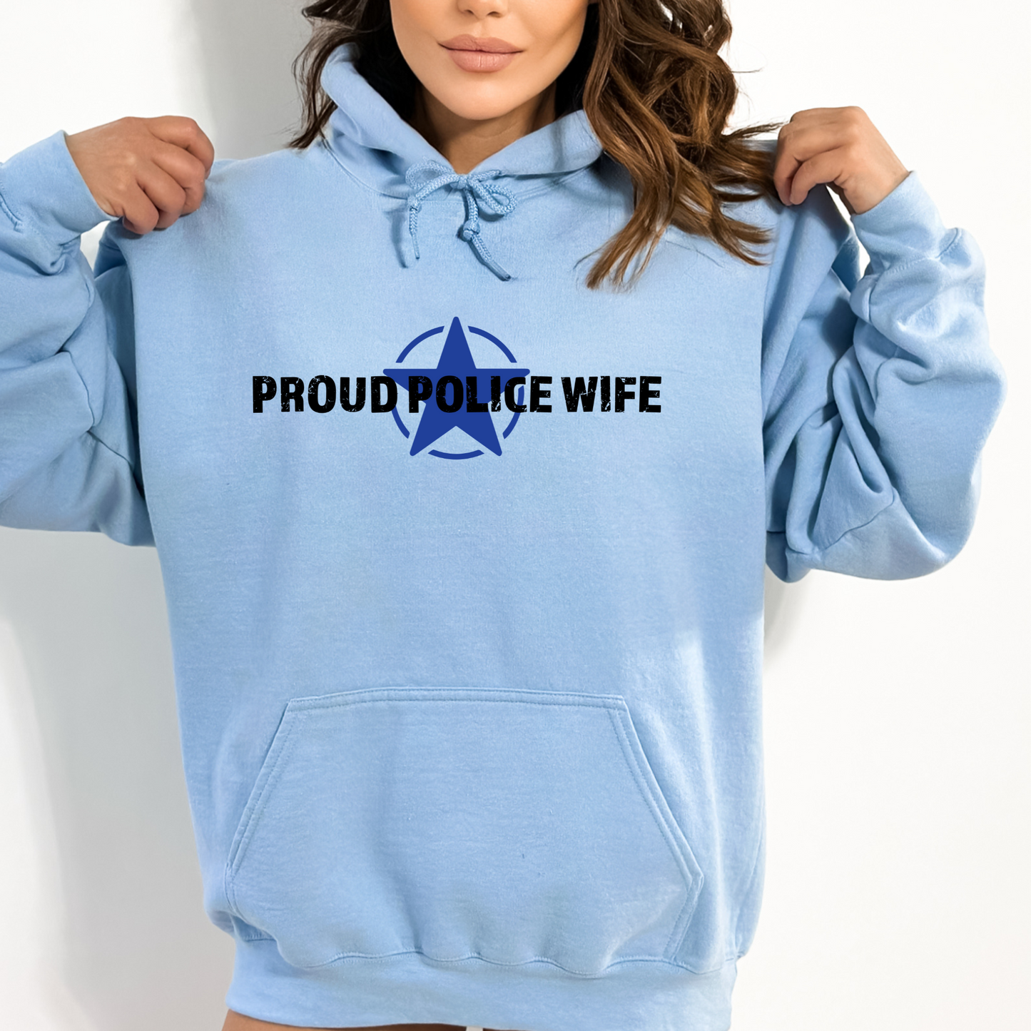 Proud Police Wife - Unisex Hoodie