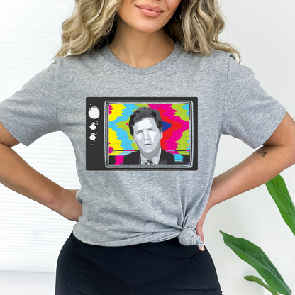 Tucker Retro TV in Color - Unisex Jersey Tee