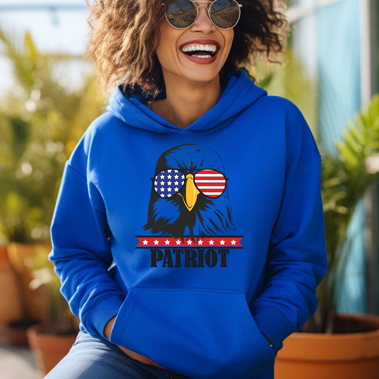 Patriot Eagle - Unisex Hoodie