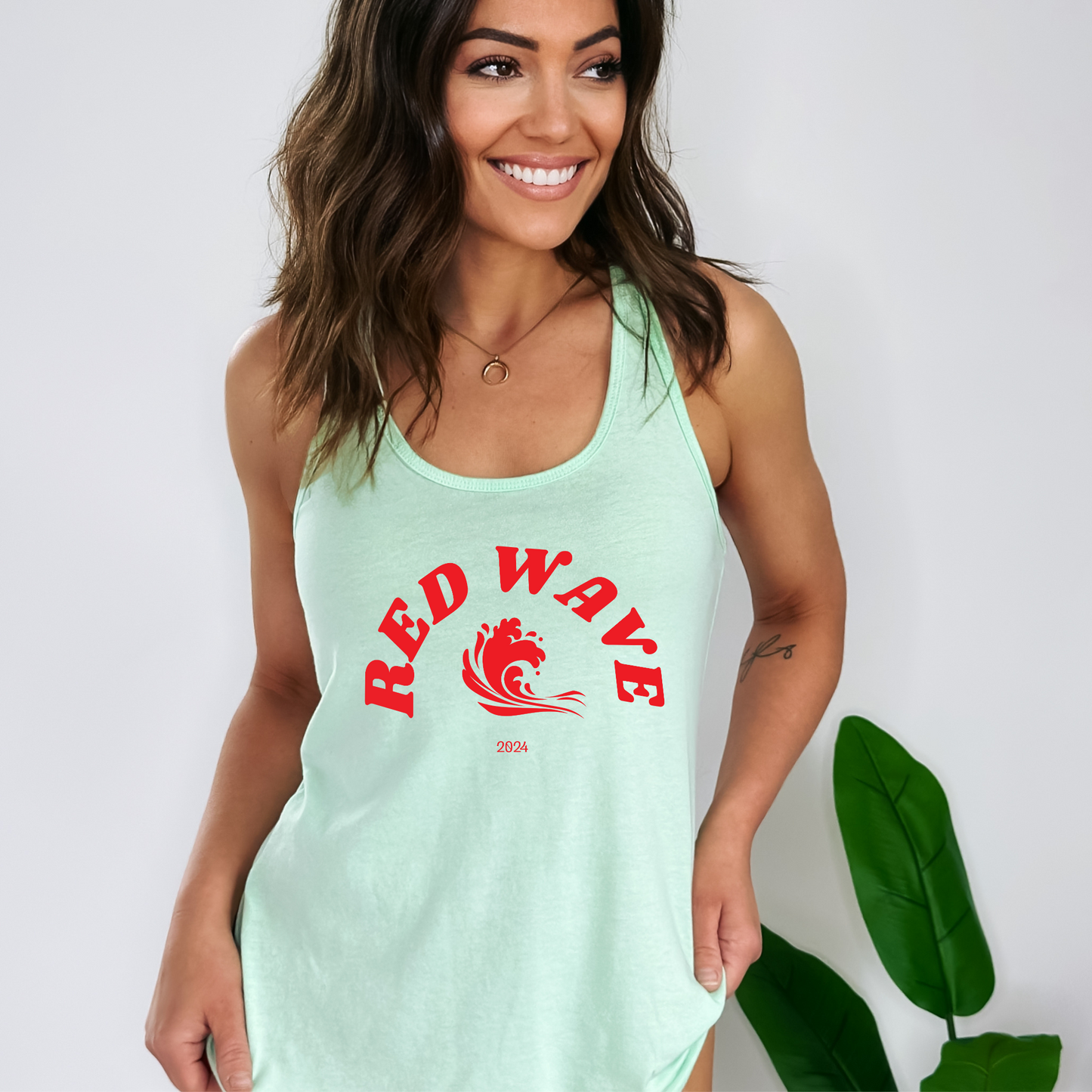 Red Wave 2024 - Women's Racerback Tank