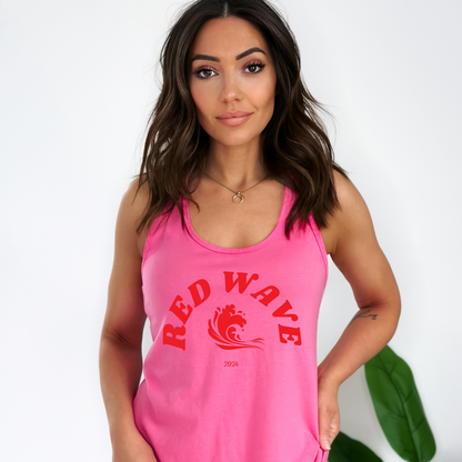 Red Wave 2024 - Women's Racerback Tank