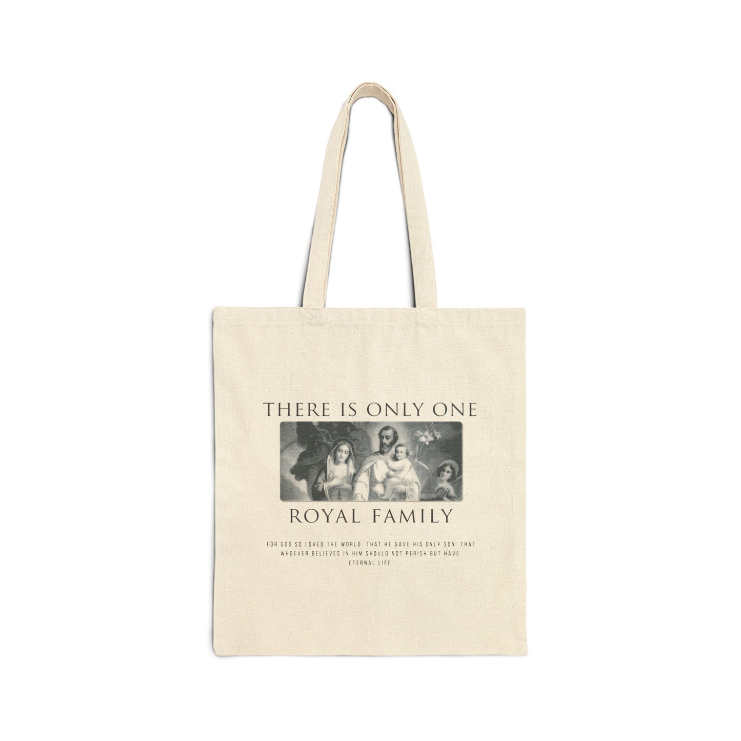 There Is Only One Royal Family - Cotton Canvas Tote Bag