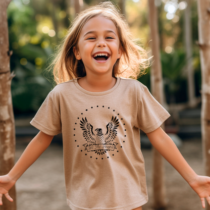 We The People Eagle - Youth Short Sleeve T-Shirt