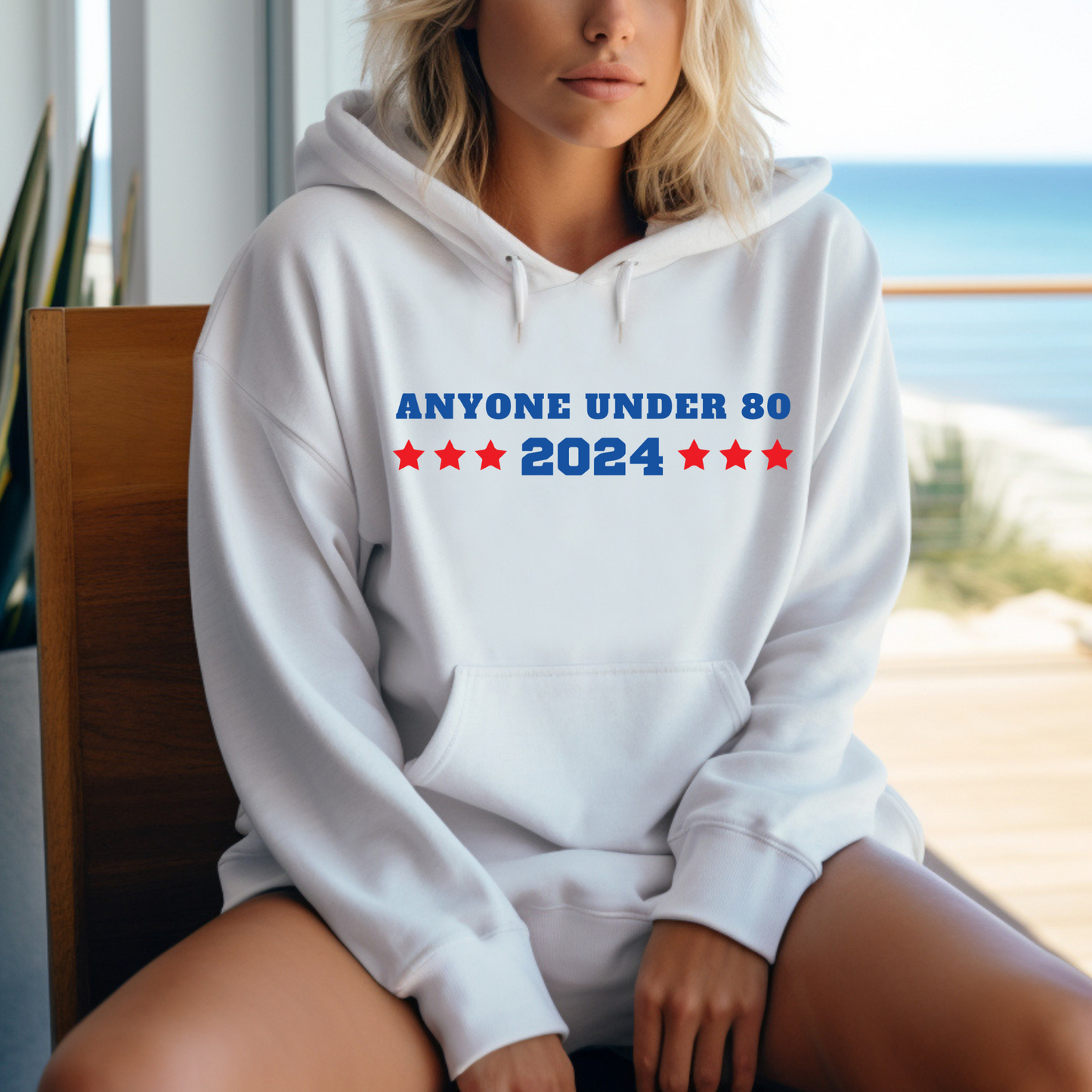 Anyone Under 80 2024 - Unisex Hoodie