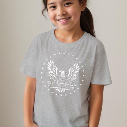 We The People Eagle - Youth Short Sleeve T-Shirt