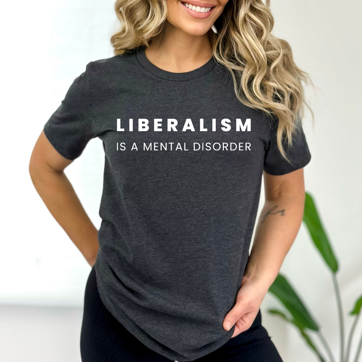 Liberalism is a Mental Disorder - Unisex Jersey Tee