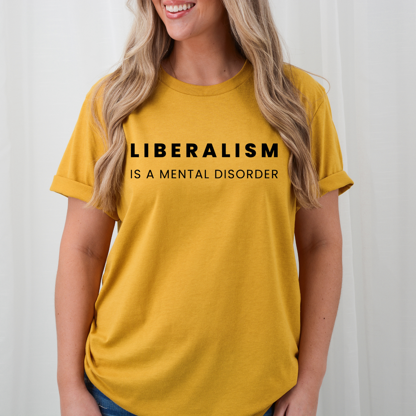 Liberalism is a Mental Disorder - Unisex Jersey Tee