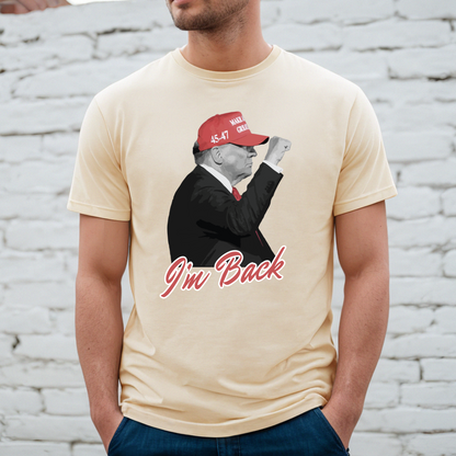 Trump "I'm Back" - Unisex Jersey T-Shirt