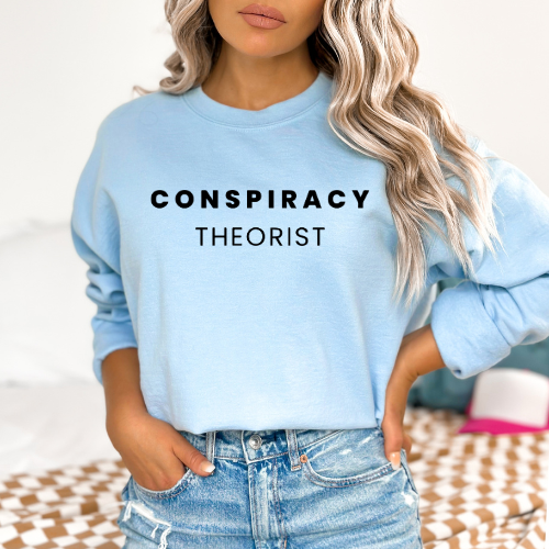 Conspiracy Theorist - Unisex Crewneck Sweatshirt