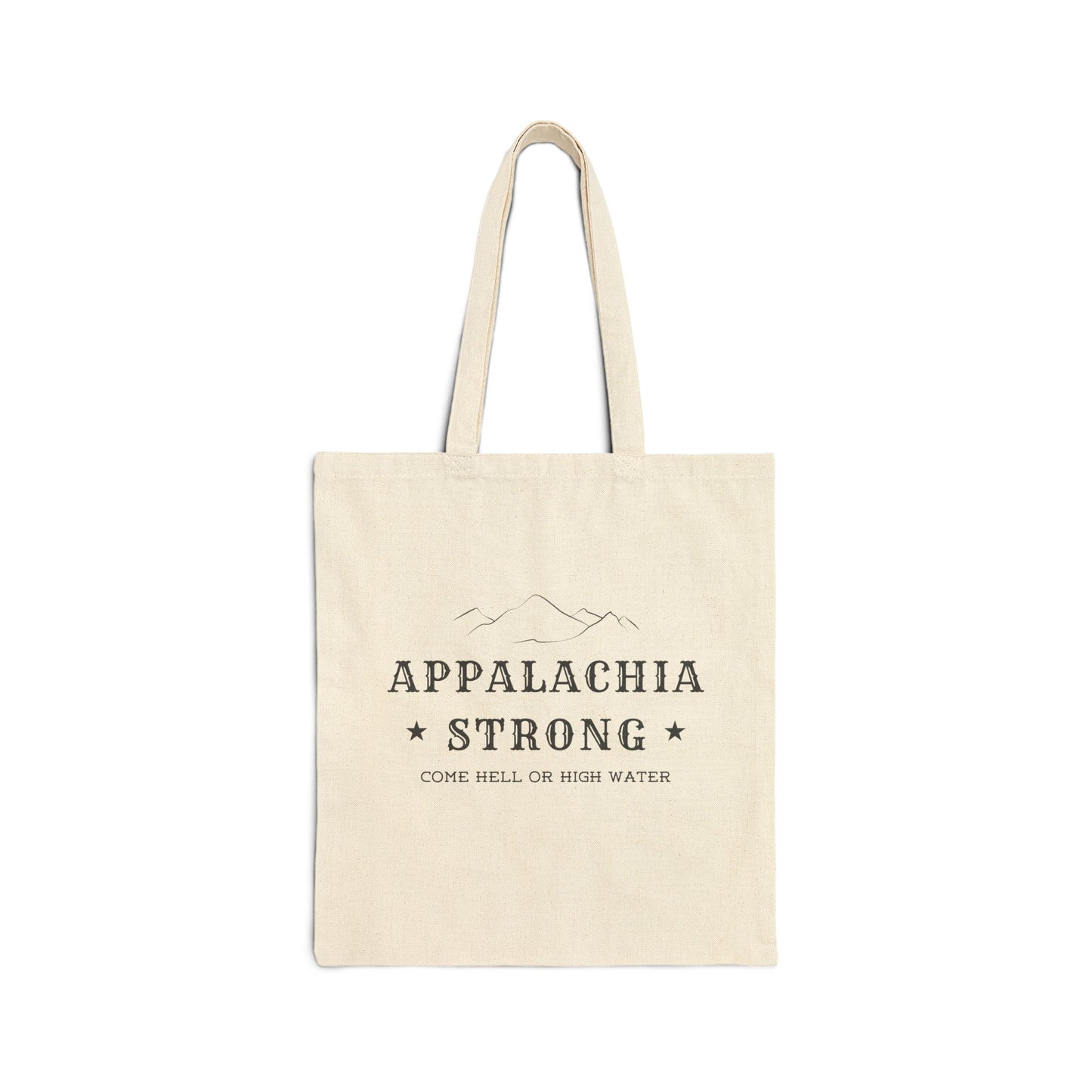 Appalachia Strong - Cotton Canvas Tote Bag