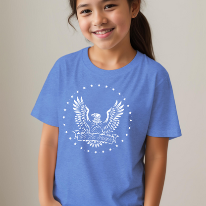 We The People Eagle - Youth Short Sleeve T-Shirt