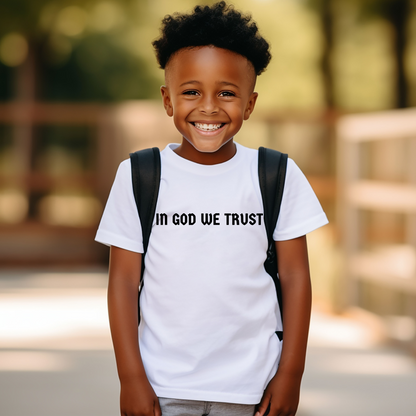 In God We Trust - Youth Short Sleeve T-Shirt