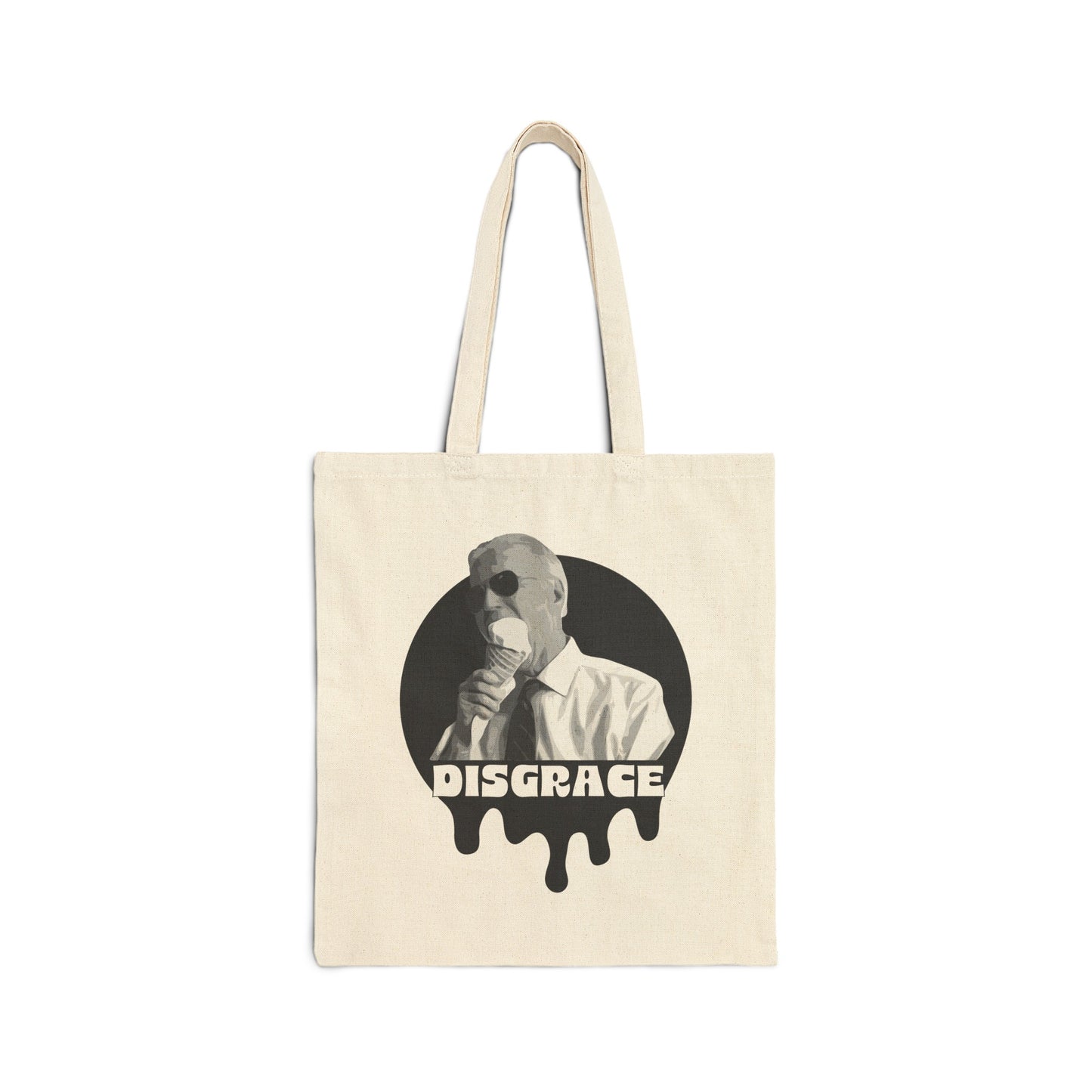 Biden Disgrace - Cotton Canvas Tote Bag