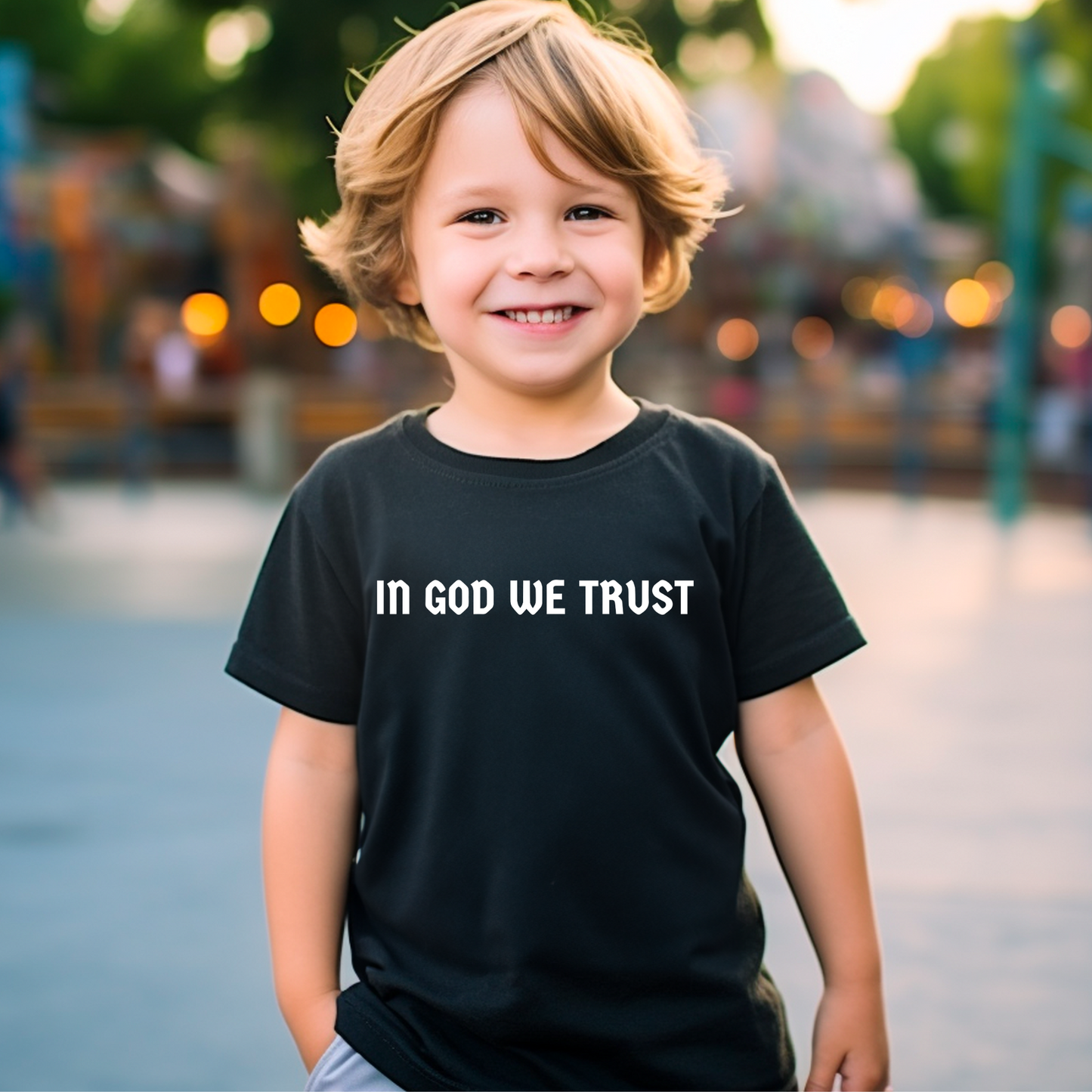 In God We Trust - Youth Short Sleeve T-Shirt