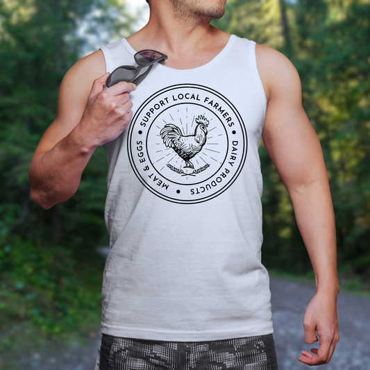 Support Local Farmers - Unisex Jersey Tank Top