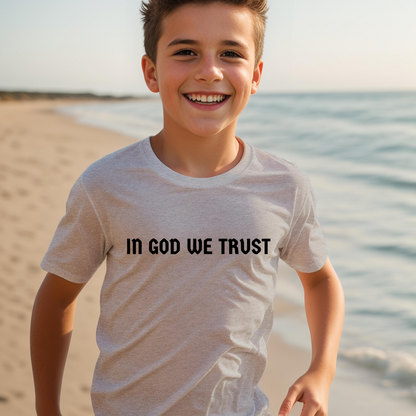 In God We Trust - Youth Short Sleeve T-Shirt