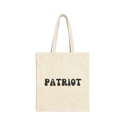 Patriot - Cotton Canvas Tote Bag