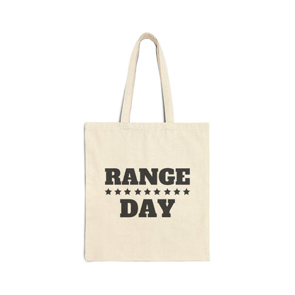 Range Day - Cotton Canvas Tote Bag