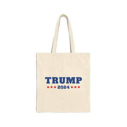 Trump 2024 - Cotton Canvas Tote Bag