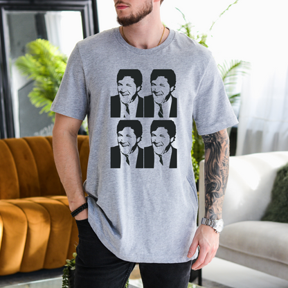 Tucker Carlson Warhol Style - Unisex Jersey Tee