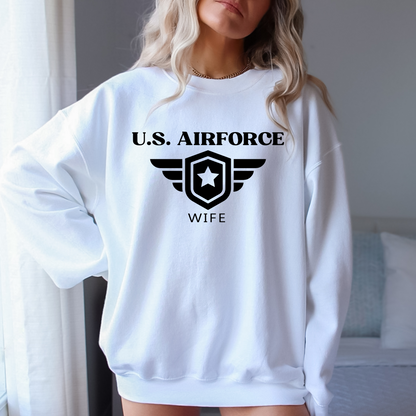 U.S. Airforce Wife - Unisex Crewneck Sweatshirt