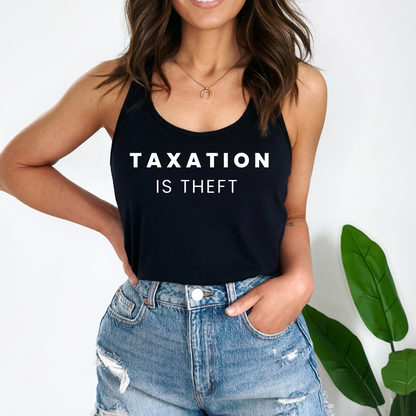 Taxation is Theft - Women's Racerback Tank