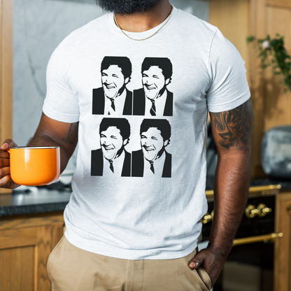 Tucker Carlson Warhol Style - Unisex Jersey Tee