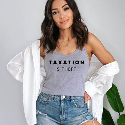 Taxation is Theft - Women's Racerback Tank