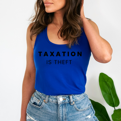 Taxation is Theft - Women's Racerback Tank