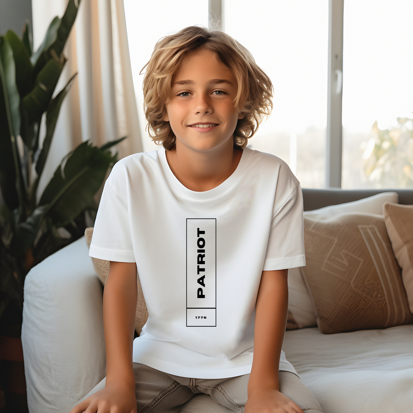 Patriot 1776 - Youth Short Sleeve T-Shirt