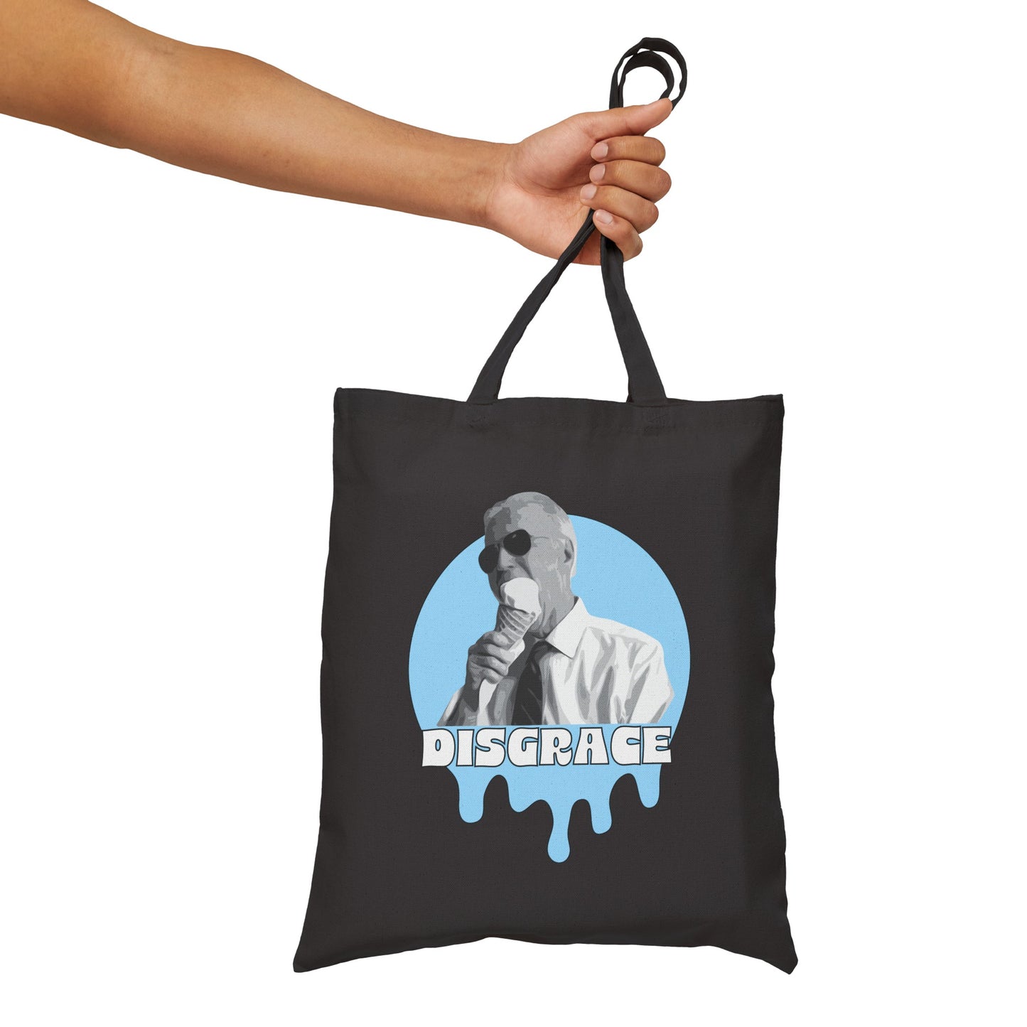 Biden Disgrace - Cotton Canvas Tote Bag