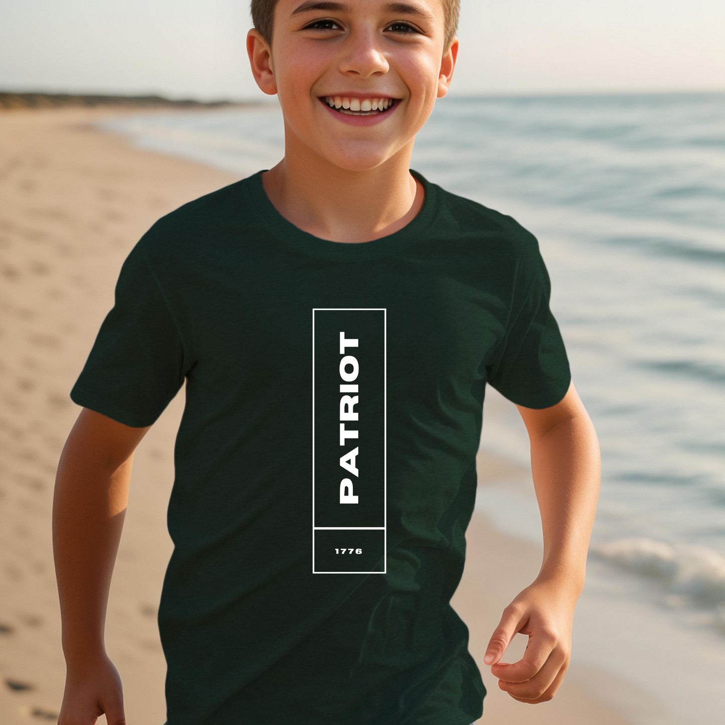 Patriot 1776 - Youth Short Sleeve T-Shirt