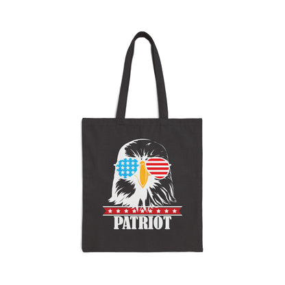 Patriot Eagle - Cotton Canvas Tote Bag