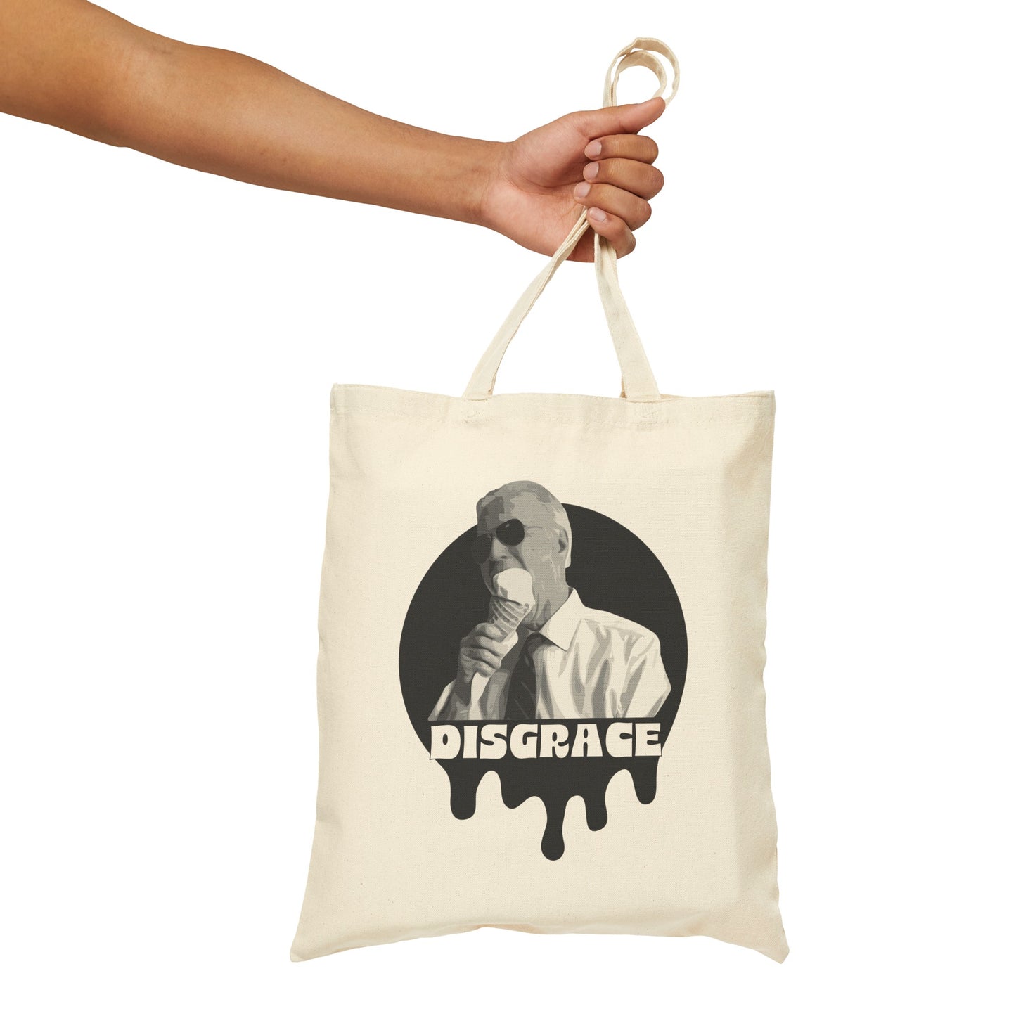 Biden Disgrace - Cotton Canvas Tote Bag