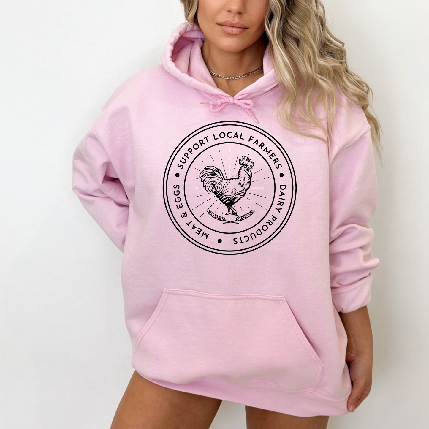 Support Local Farms - Unisex Hoodie