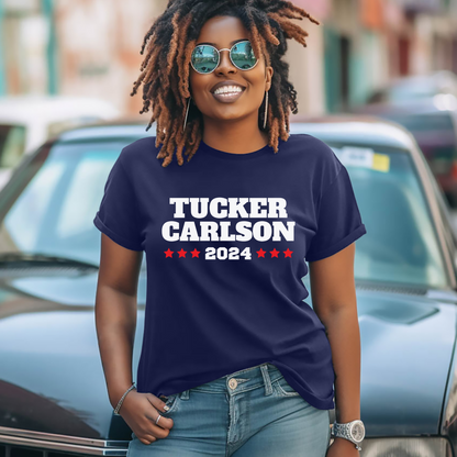 Tucker Carlson 2024 - Unisex Jersey Tee